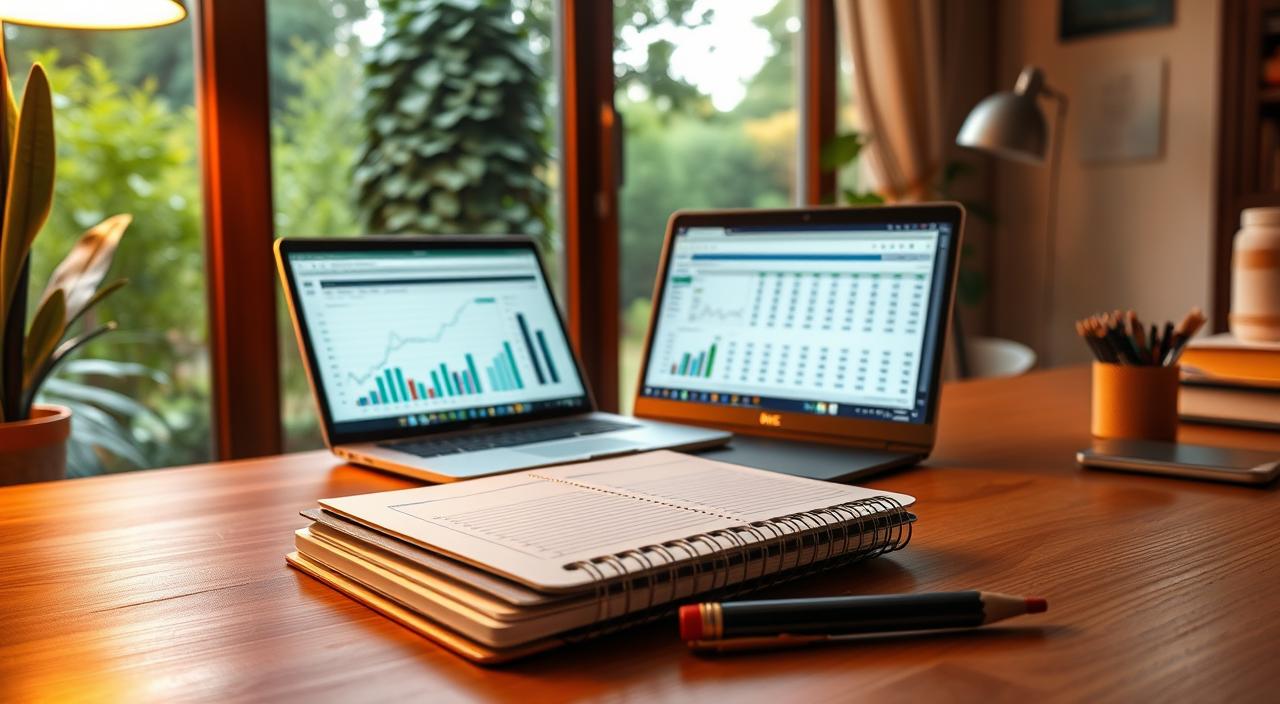 Como usar uma planilha financeira para organizar suas contas
