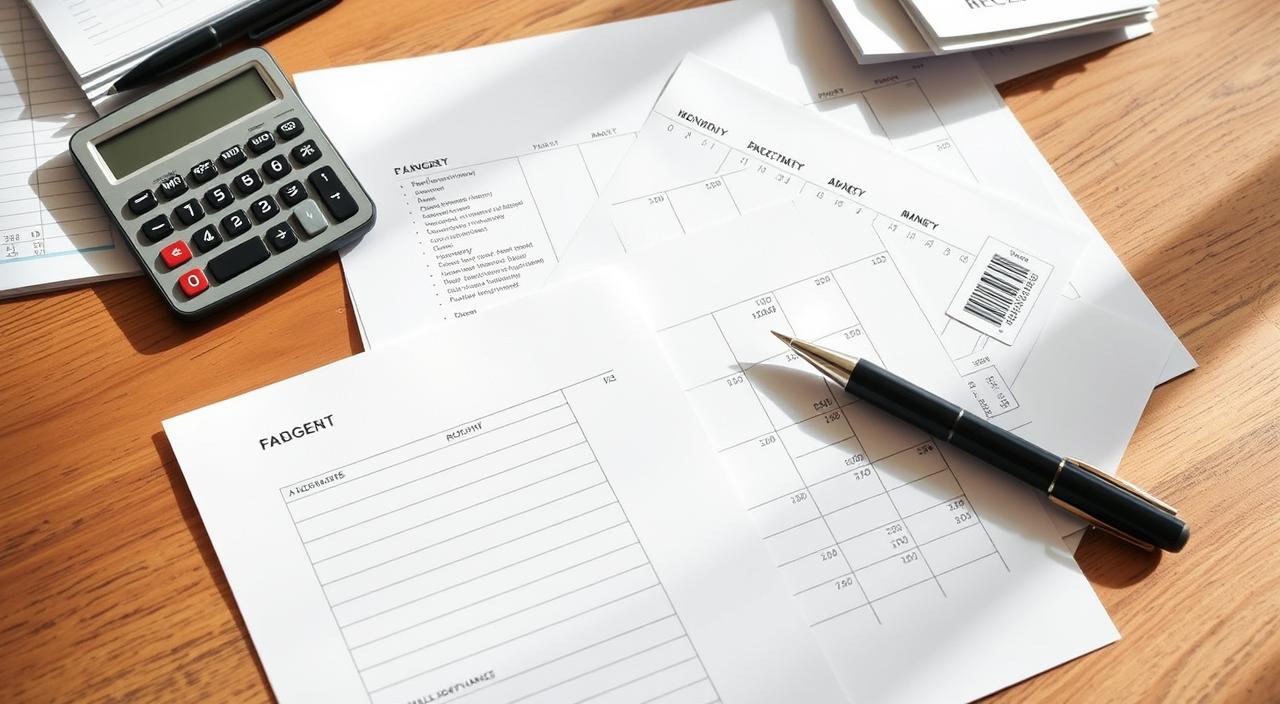 como fazer um orçamento mensal