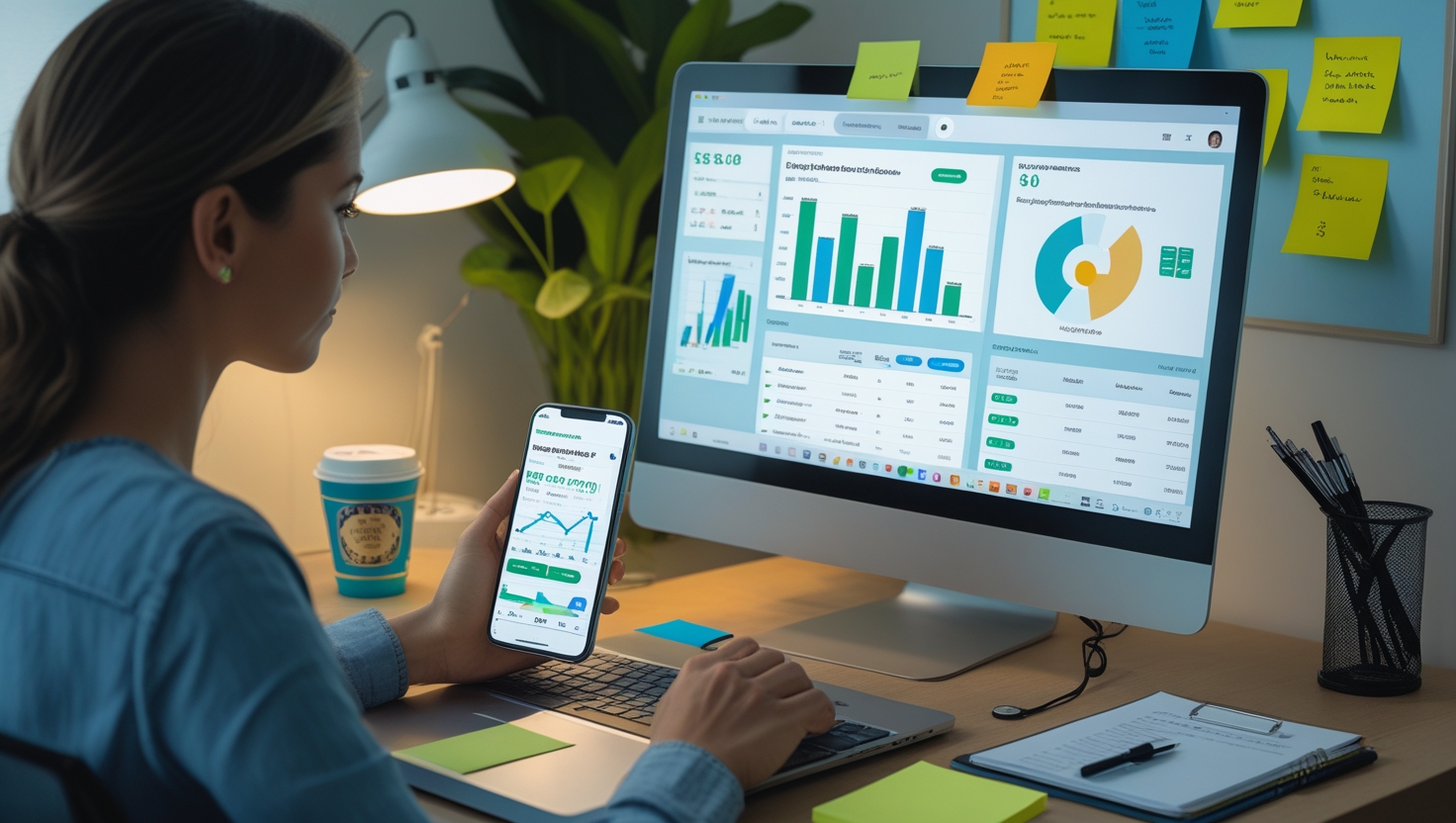 planilha financeira no Google Sheets