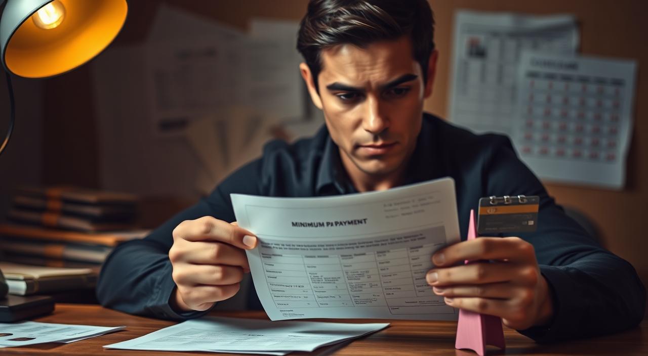 pagar o mínimo do cartão de crédito