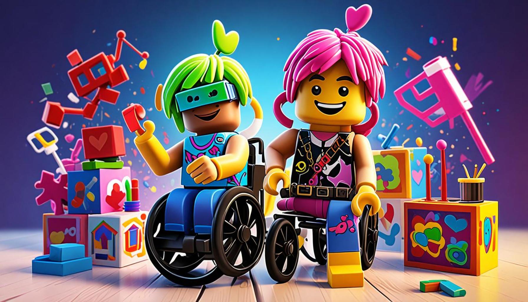 オンラインプラットフォームにおけるアクセシビリティとインクルージョン：ロブロックスが特別なニーズを持つプレイヤーに対応するために適応している方法